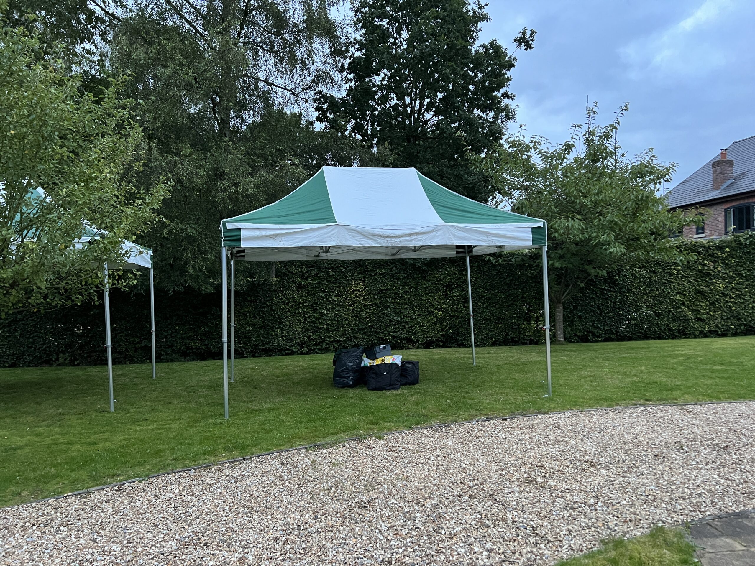 Commerical Gazebo 4.5mx3m with/without sides Furniture Hire