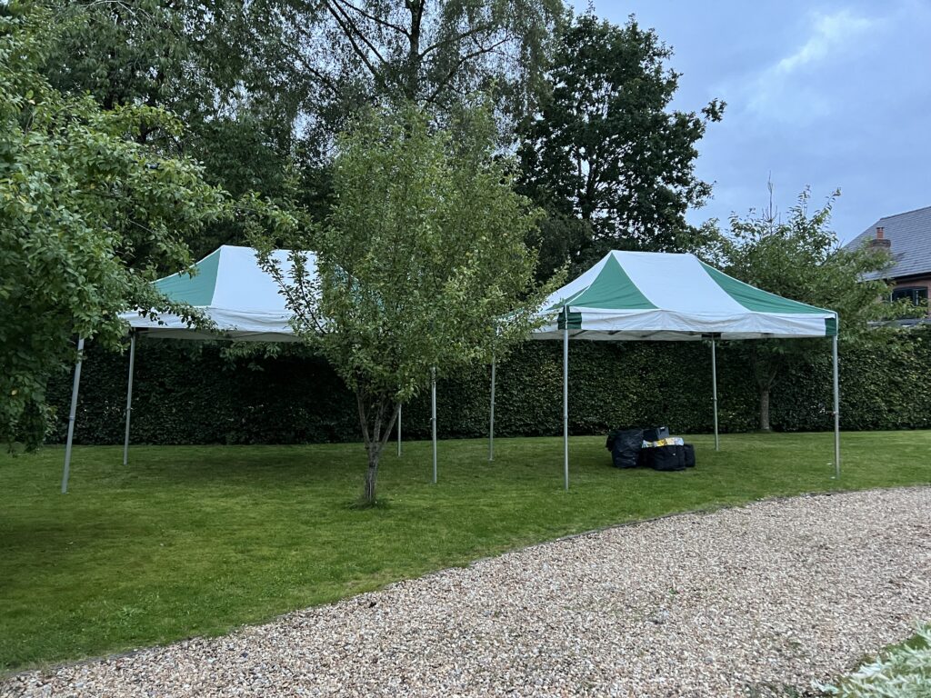 Commerical Gazebo 4.5mx3m with/without sides Furniture Hire