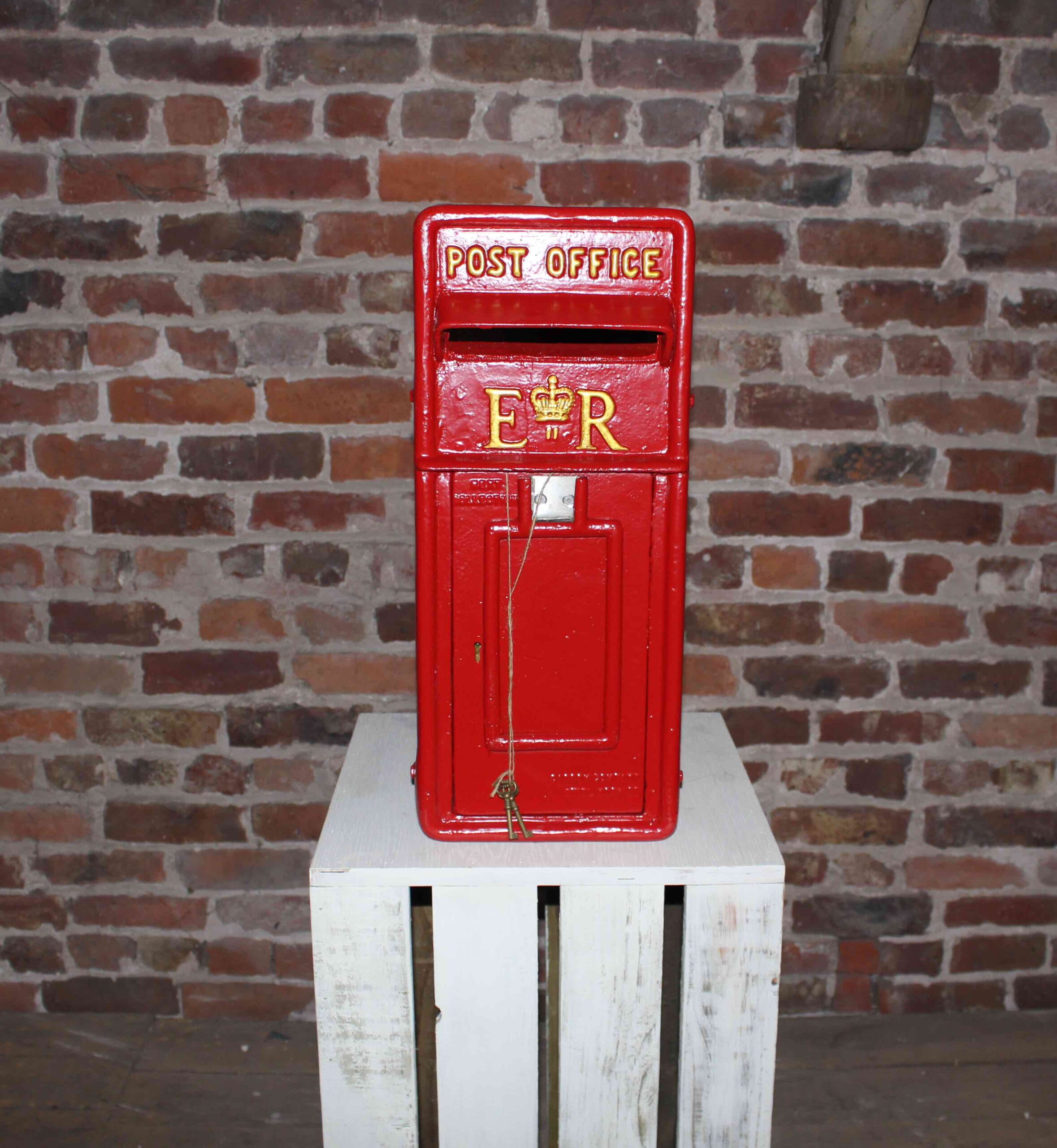 Royal Mail Post Box Red Furniture Hire Cheshire Furniture Rental