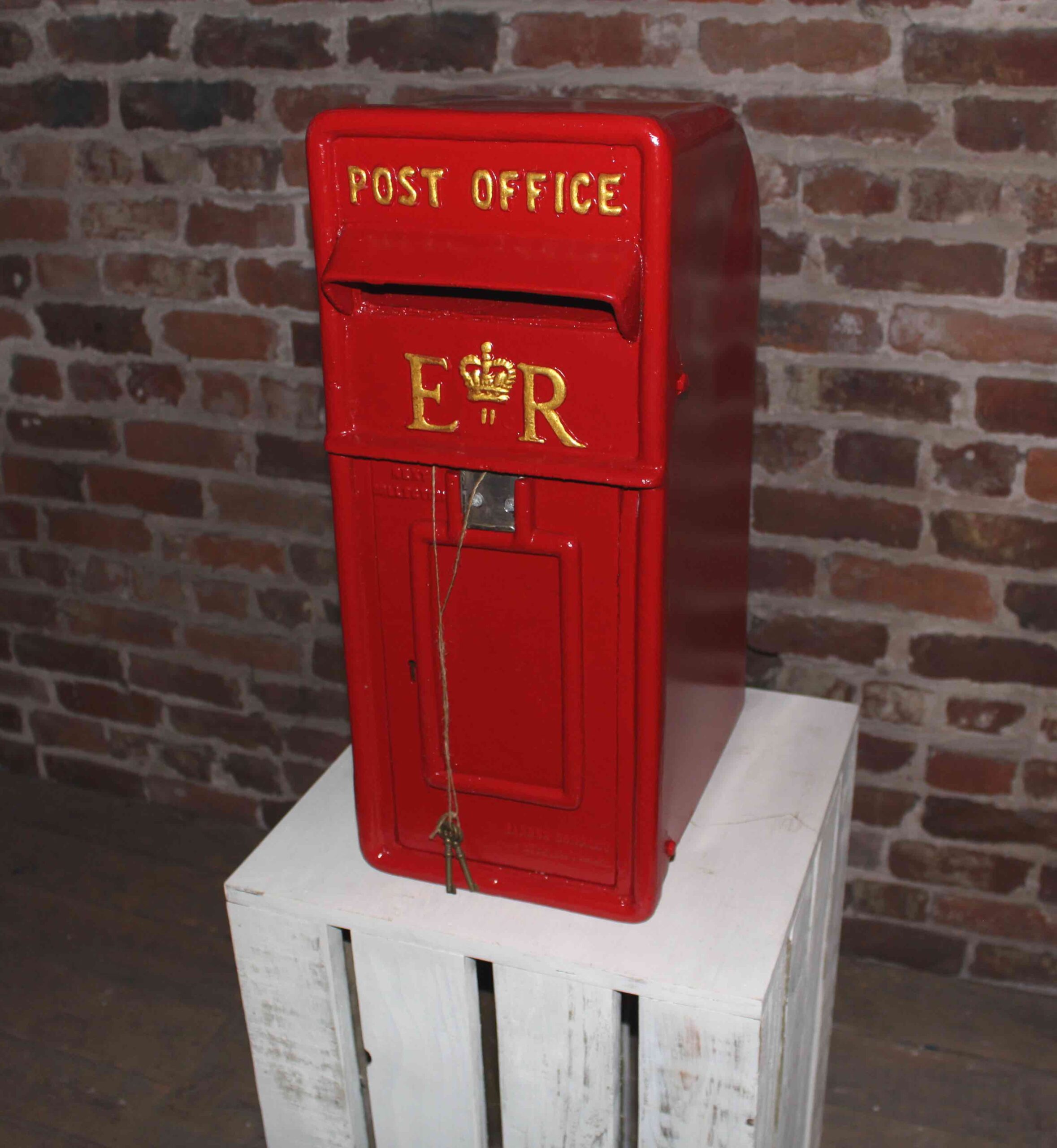 Royal Mail Post Box Red Furniture Hire Cheshire Furniture Rental