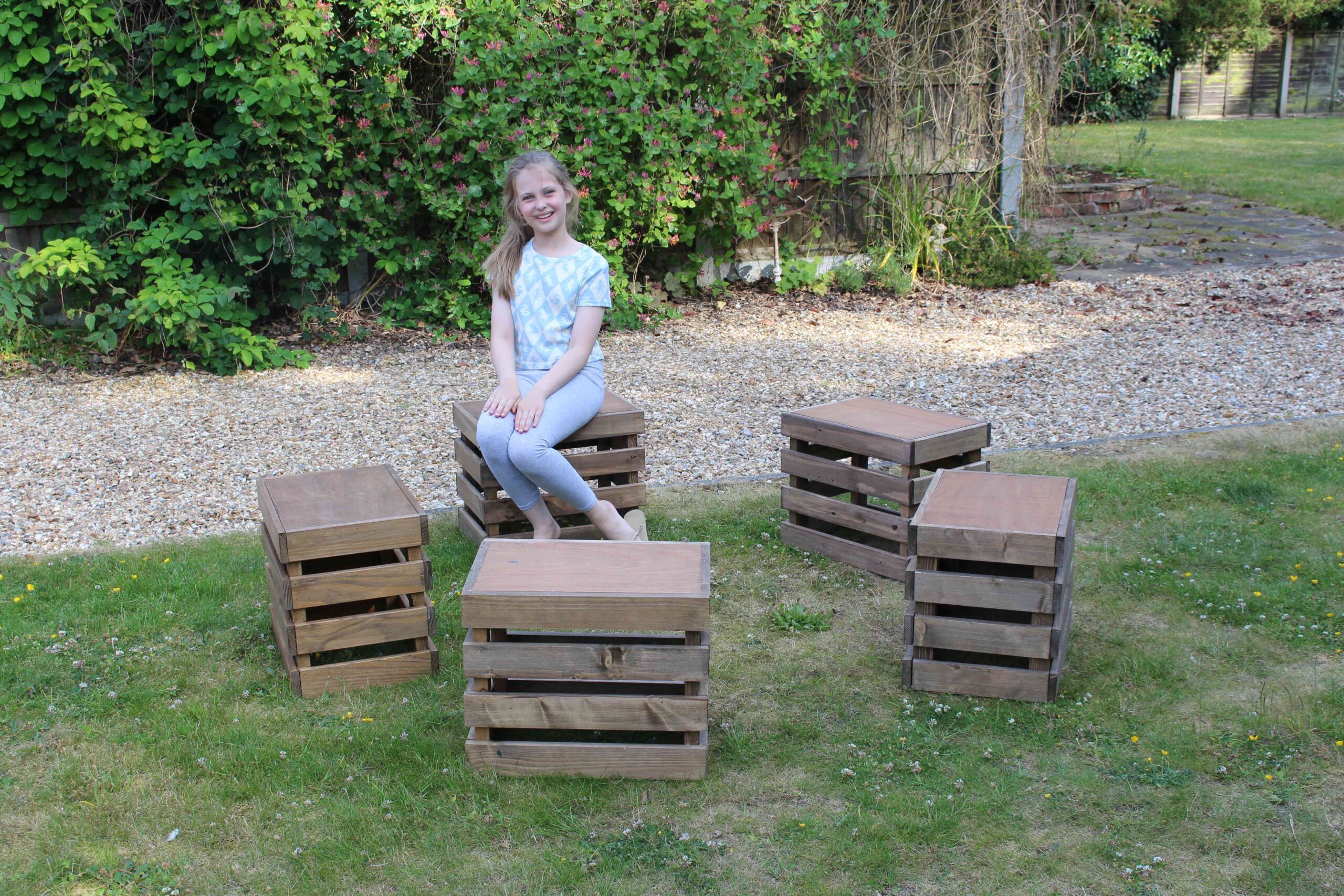 Crate Seated Boxes Furniture Hire Cheshire Furniture Rental Events